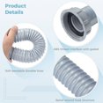 thumbnail image 5 of Sink Drain Pipe Plastic: Flexible Down Pipe Drain Hose Extension for Wash Basin, 5 of 5
