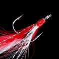 thumbnail image 2 of facefd 10pcs Stainless Steel Sharp Fishing Treble Hooks with Feather 06, 2 of 8