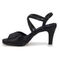 thumbnail image 4 of Walking Cradles Wc Porsha Women Platform Sandal In Black Glitter Leather, 4 of 7