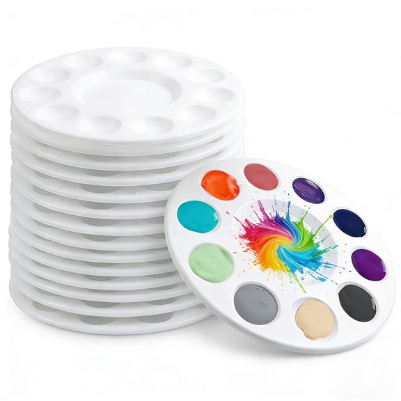 15PCS Paint Palette