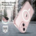 thumbnail image 5 of Phone Case for iPhone 15 Plus Case, Compatible with MagSafe, Military-Grade Protection, Yellowing Resistant, Scratch-Resistant Back, Magnetic for iPhone 15 Plus, 5 of 8