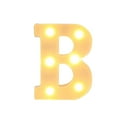 thumbnail image 2 of TUITOONM White LED Letter Lights for Decor Battery-Powered Standing/Hanging Alphabet Signs Warm Glow for Home/Events, 2 of 8
