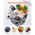 thumbnail image 4 of VEVOR Front Bike Basket Electric Scooter Basket with Fixed Bracket Kids/Adult, 4 of 9