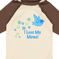 thumbnail image 4 of Inktastic I Love My Meme Boys Long Sleeve Baby Bodysuit, 4 of 5