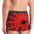 thumbnail image 5 of Daiia Spider Web1 Men's Underwear Boxer Briefs, Cotton Stretch Moisture-Wicking Underwear-X-Large, 5 of 9