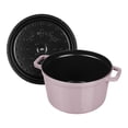 thumbnail image 4 of STAUB La Cocotte 4.75 L Cast Iron Round Cocotte Deep, Cherry Blossom, 4 of 8