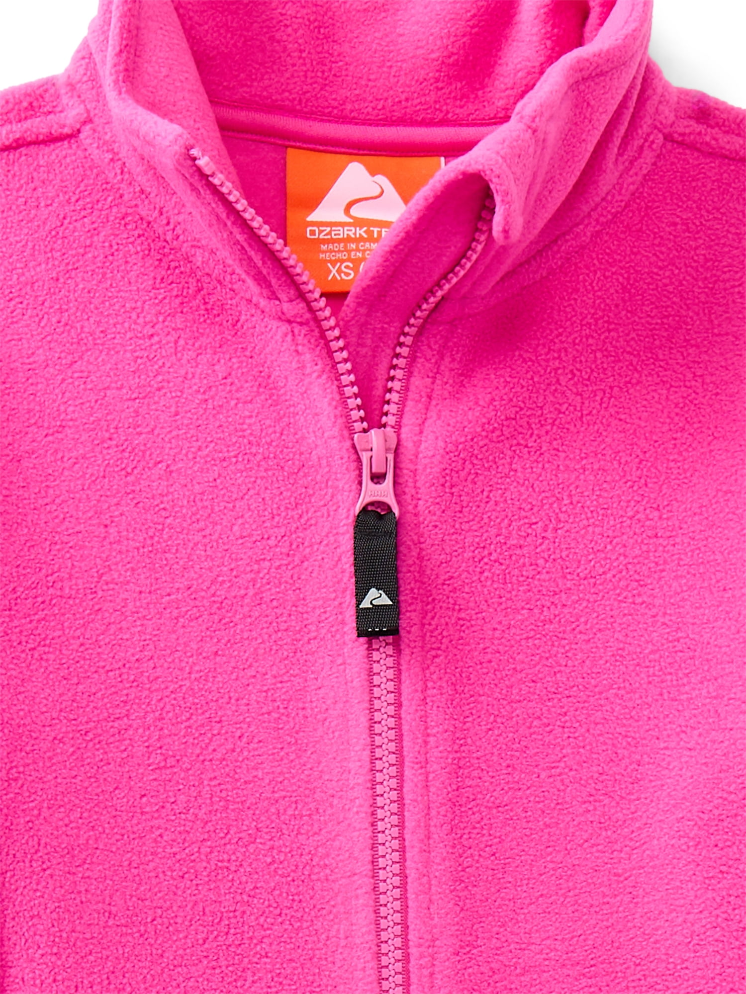 Ozark Trail Girls Fleece Jacket, Sizes 4-18
