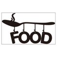 thumbnail image 1 of Yuarrent Adhesivo de pared con letras en inglés para alimentos, pegatinas extraíbles exquisitas, calcomanía autoadhesiva, accesorio de adorno Decoración del hogar, 1 of 6