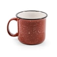 thumbnail image 3 of Camco Life is Better at the Campsite Speckled Mug | Microwave and Dishwasher Safe | Ceramic, Red (53235), 3 of 7