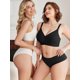 thumbnail image 3 of Bra Avidlove Wireless Seamless Pushup, cobertura total, negro, 3 of 4