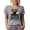 Heather Grey, variant on Retro Humorous Guess What, Chicken Butt Expression, Tan T-Shirt, 3XL