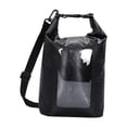 thumbnail image 3 of Funda impermeable para teléfono, bolsa seca de 5 l, bolsa flotante para kayak, bolsa para deportes al aire libre, rollo hermético Negro, 3 of 9