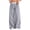 Grey, variant on Girl's Baggy Sweatpants Letter Patched Wide Leg Pants Elastic Waist Long Trousers Joggers Trendy School Y2K Hip Hop Sw𝐞at