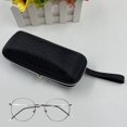 thumbnail image 2 of Kripyery Sunglasses Box Luxury Anti-impact Wide Application Fashion Stylish Birthday Gift EVA Black Zipper Glasses Case for Office, 2 of 8