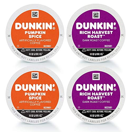 Dunkin Fall Coffee Variety Pack, 60 