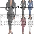 thumbnail image 3 of Women Satin Long Sleeve Dress - Tie Waist V Neck Silk Elegant Formal Cocktail Wedding Guest Bodycon Midi Dresses, 3 of 7