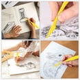 thumbnail image 6 of Uxcell Sketch Trimmer Erase Sponge, 2 Pcs Sketch Wipe Scrapers for Drawing, Black, 6 of 6