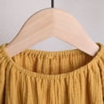 thumbnail image 4 of POINTERTECK Enfants Blouse de Mode Bébé Fille Manches Longues Couleur Unie Puff Manches Rose, 4 of 6