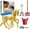 Yellow, variant on Ranch Horse Toy Set with Comb for Kids, Simulation Grooming Pet Playset with 4 Tools, Preschool Learning Toy for Girls Boys Ages 3 (Gray)