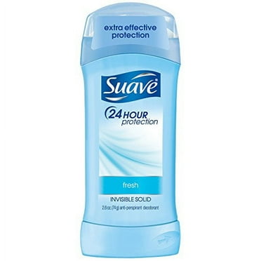 Suave Antiperspirant Deodorant, Shower Fresh 2.6 oz (Pack of 4)