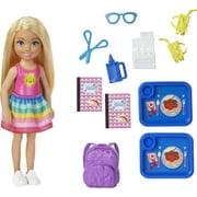 Barbie Club Chelsea Doll and School Playset, 6-Inch Blonde, with Accessories