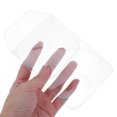 thumbnail image 3 of Protector de bolígrafo trapezoidal impermeable de PVC, práctico estuche para bolígrafo, Protector de bolsillo insertado a prueba de fugas (transparente), 10 Uds., 3 of 5