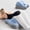 blue, variant on Multi Functional Pillow with Breathable and Elastic Support, Wedge-Shaped backrest Cushion for Sleeping, Reading, and Binge Watching While Lying Down (Apple Green)