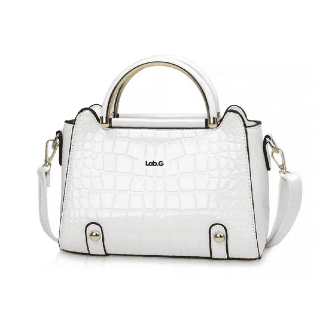 Bolsa Bandolera Mujer Moda Cartera Crossbody Tote Hombro Lab.G blanco