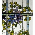 thumbnail image 2 of Tiffany Studios 12x13 Black Ornate Wood Framed with Double Matting Museum Art Print Titled - Detail of a Clematis, 2 of 4