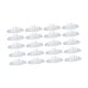thumbnail image 2 of 20 insertos para gorras de béisbol, cómodos forros para gorras de golf para adultos. Blanco 29cmx12.5cm, 2 of 9