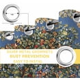 thumbnail image 4 of Fsddascl Flowers Trees Blackout Curtains for Bedroom/Living Room, Thermal Insulated Kitchen Curtains, Boho Vintage Floral Botanical Plant Birds Grommet Darkening Window Treatment Drapes 42"x63"x2, 4 of 6