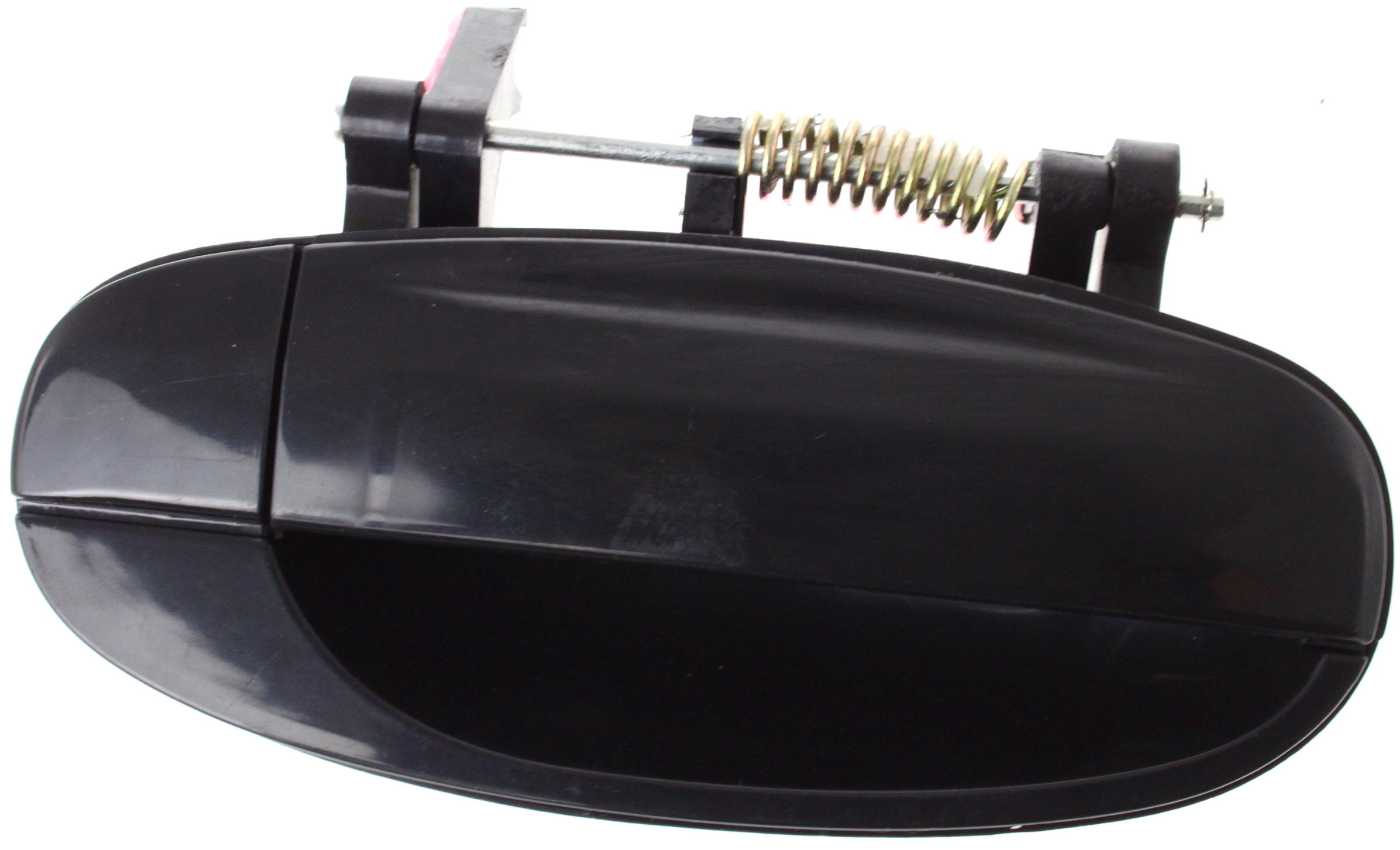 Replacement C491339 Exterior Door Handle Compatible with 2004-2006 Chevrolet Aveo 2009-2010 Pontiac G3 Rear, Right Passenger Smooth Black