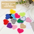 thumbnail image 4 of Parches de corazón para planchar Uxcell, 20 Pcs Parches bordados de corazón para coser, apliques y adornos para ropa, chaquetas, sombreros, mochilas, reparaciones y decoraciones, Púrpura, 1.6" x 1.4", 4 of 6