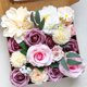 thumbnail image 4 of Ramo de flores artificiales TITOUMI, rosas artificiales a granel, flores de seda de tacto real para el hogar, la oficina, la cocina, el restaurante, centros de mesa, decoración de mesas de boda y, 4 of 5
