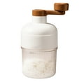 thumbnail image 1 of Shaved Ice Machine,Ice Crushers for Home Use,Snowcone Machines,Shaved Ice Maker,Small Home Hand Shaved Ice Machine, Summer Smoothie Machine for Shaved Ice, Milkshake Drink Making, White, 1 of 4