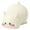 White, variant on Cat Shape Squishy Fidget Toys for Adults Soft TPR Slow Rebound Tactile Gadget Minimal Desktop Indoor Accessory Orange White 1 Pack