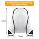 thumbnail image 4 of 50 Piezas Bolsas con Cordón de Sublimación Mochilas con Cordón en A Granel Mochilas con Cordón Reutilizables Mochila Deportiva para Gimnasio, 4 of 5