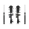 thumbnail image 1 of Transit Auto Front Rear Complete Suspension Shocks Strut and Coil Spring Mount Assemblies Kit for Car 2014-2018 Mazda 3 - Left Right Side (Driver Passenger) K78M-100415, 1 of 2