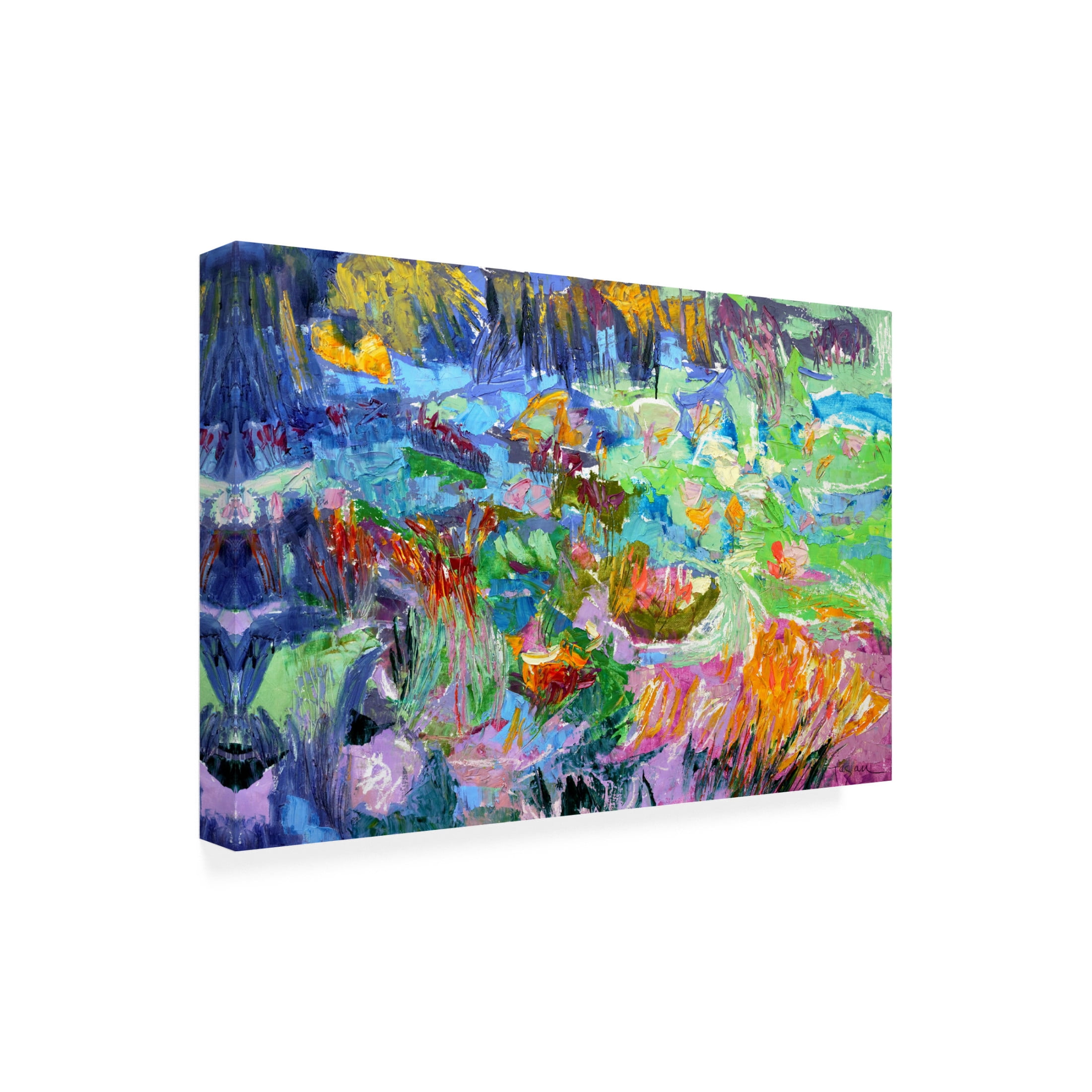 Canvas Wall Art - Dorothy Fagan ' Morningprayer' Wall Art for Living Room, Bedroom, or Office Décor by Trademark Fine Art - 19 x 12 Inches