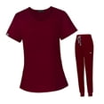 thumbnail image 4 of Conjunto De Uniforme Médico Para Mujer, Top Y Pantalón De Regalo Para El Día De Las Enfermeras, Para El Cuidado De Mascotas, Doctor S Wine, 4 of 8