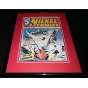 Nickel Comics #1 Bulletman Framed Cover Photo Poster 11x14 Official RP