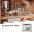 thumbnail image 4 of Dollhouse Miniature Picture Frame, Miniature Picture Frame 1:12 Scale  for Living Room Type 1, 4 of 7