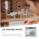 thumbnail image 4 of Marco De Fotos De Casa De Muñecas 1:12, Marco De Pintura Al óleo En Miniatura Para Decoración De Casa De Muñecas, 4 of 7