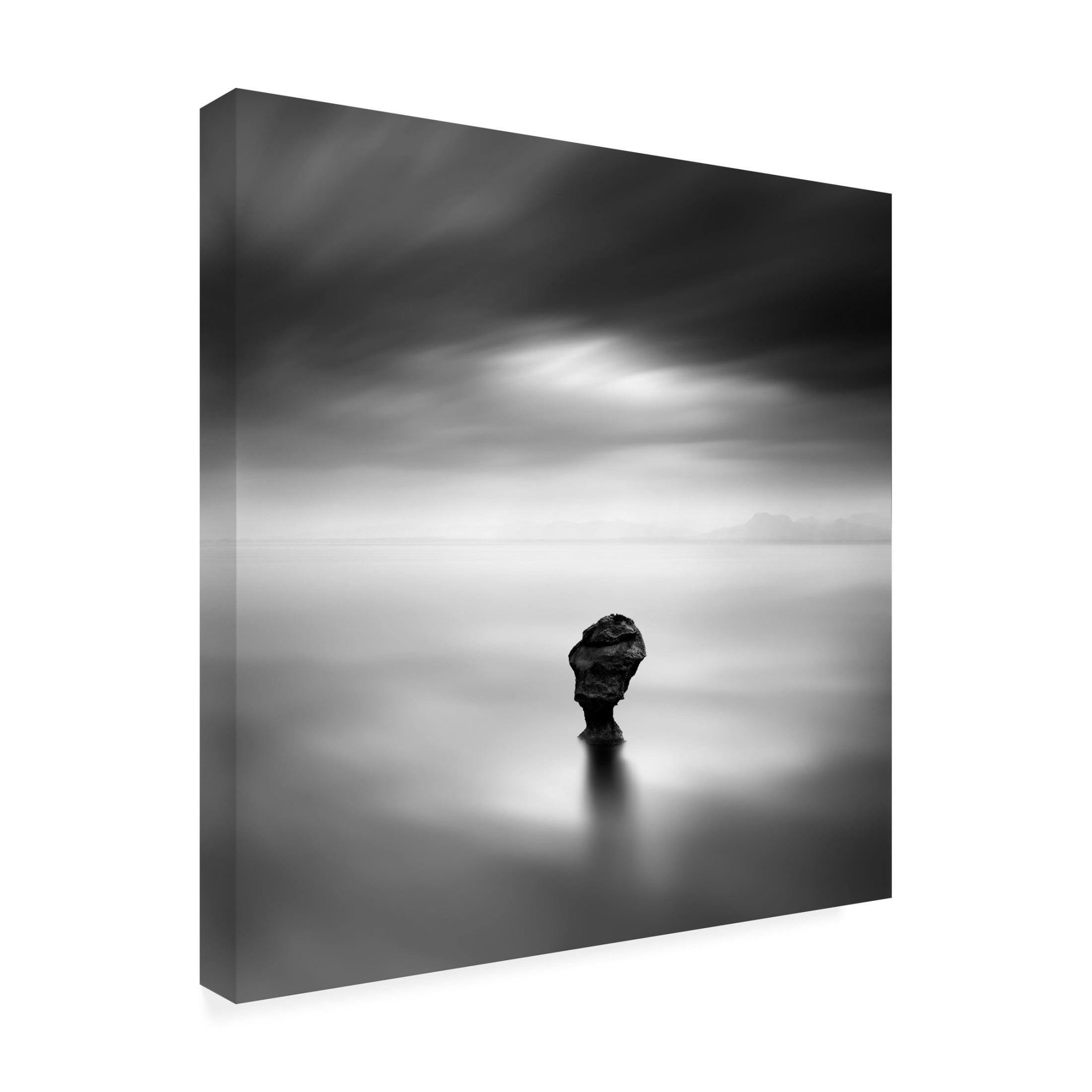 Canvas Wall Art - George Digalakis 'A Piece Of Rock 29' Wall Art for Living Room, Bedroom, or Office D?cor by Trademark Fine Art - 24 x 24 Inches