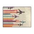 thumbnail image 5 of Yayeee Area Rugs for Living Room 6.7'x4.8' Indoor Non Slip Washable Bedroom Carpet, Flying Planes, 5 of 5