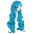 thumbnail image 2 of LinYooLi 28 Pouces/70 cm Perruque Synthétique Cheveux Longs Bouclés (Brun Blond Mélangé), 2 of 4