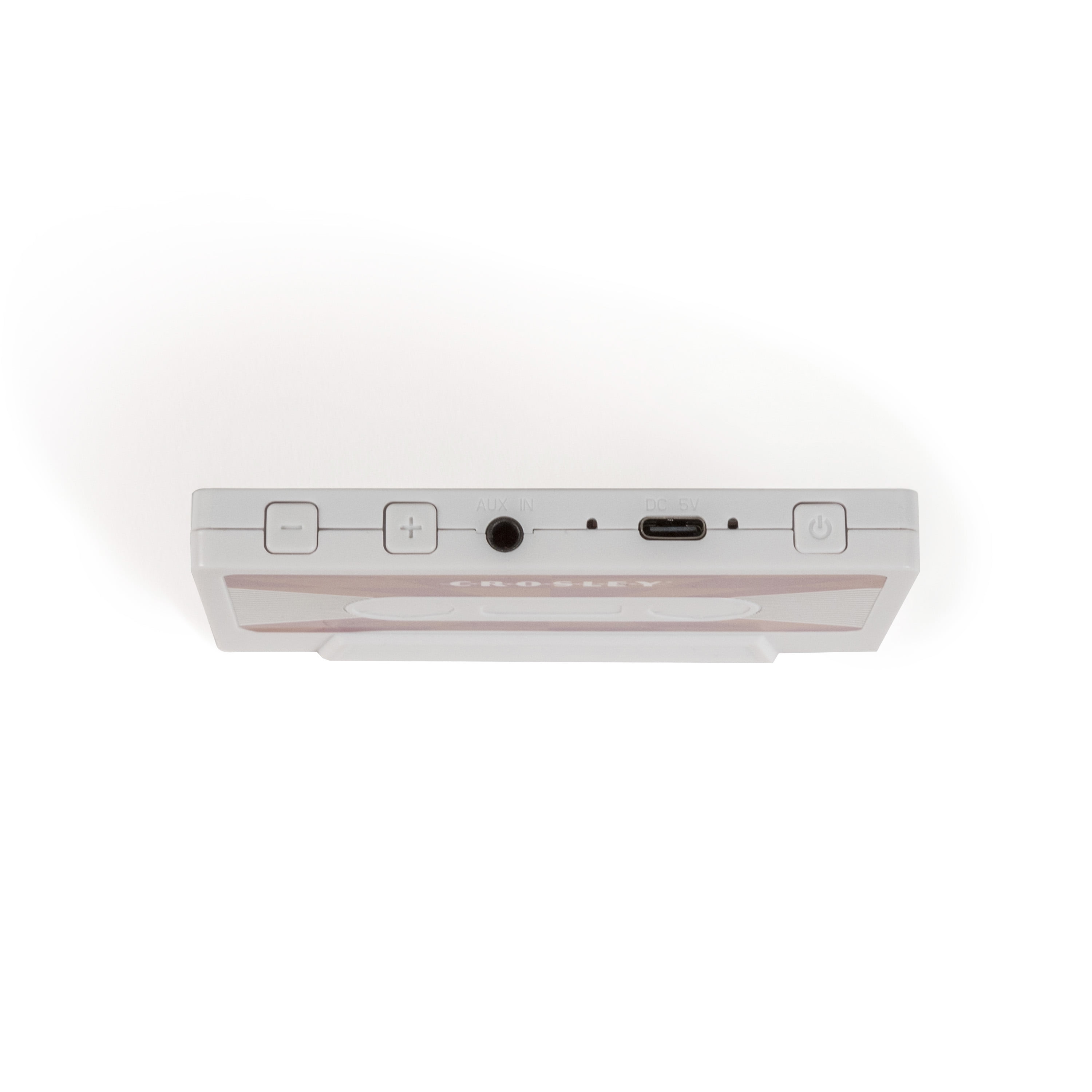 Crosley Cassette Retro Portable Bluetooth Speaker, Rechargeable Wireless Speakers, Storage Case
