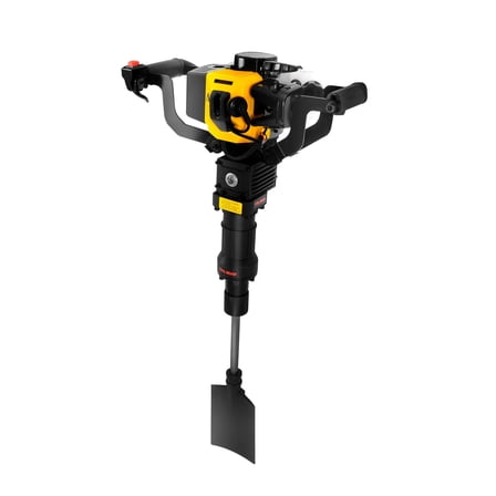 52CC 2-Stroke Handheld Trencher Digger, 1250W Portable Garden Tree Excavator with Garden Shovel