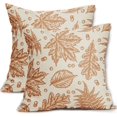 thumbnail image 1 of Housses de Coussin Citrouille Foncée d'Automne x Ensemble de Coussins Décoratifs à Thème Automnal Action de Grâce Récolte Imprimé Taies d'Oreiller de Style Ferme Extérieur Housse de Coussin Décor Saisonnier pour Canapé S, 1 of 8