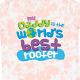 thumbnail image 4 of Inktastic Daddy Worlds Best Roofer Boys or Girls Toddler T-Shirt, 4 of 5